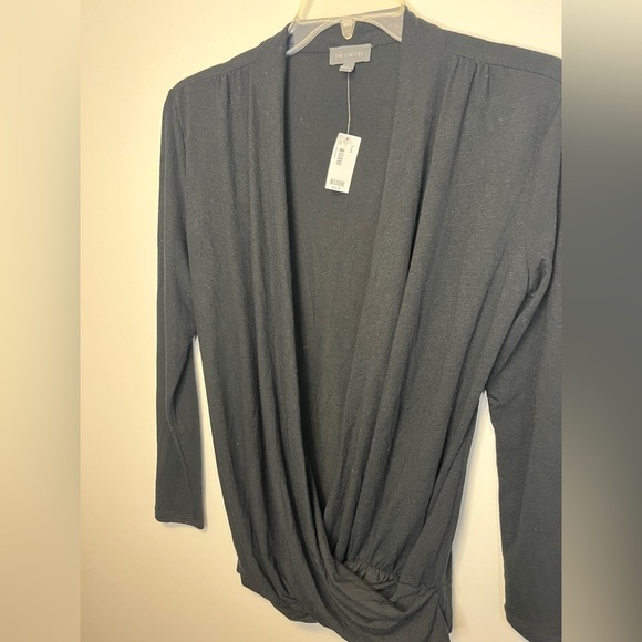 The Limited Open Front Deep V Surplus Long Sleeve Top Sz S NWT - Picture 2 of 8